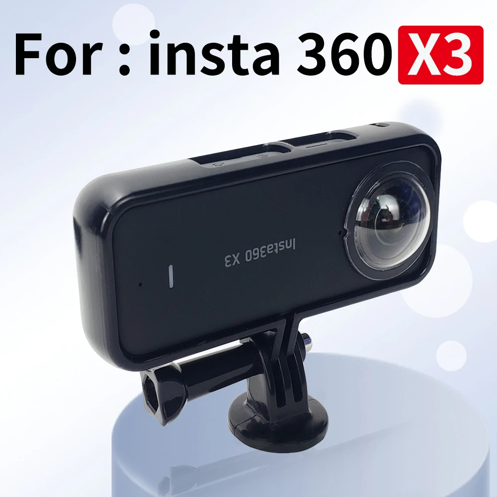 

For Insta360 One X3 Protective Frame Action Camera Plastic Frame for Insta360 X3 Silicone Cover Accessories