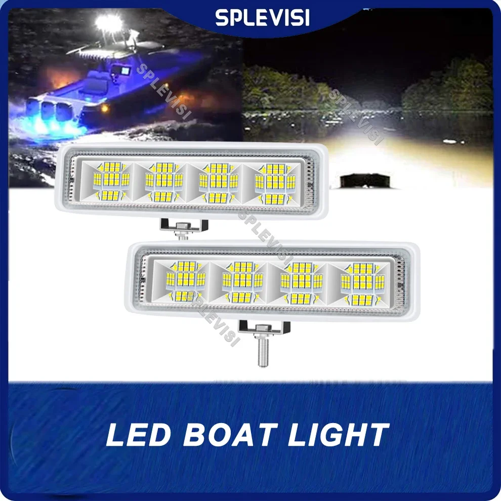 

12V Led Boat Lights Deck Dock Marine Light Lamp P67 Waterproof for Boat Pontoon T-top Light Headlight Spreader Navigation Light