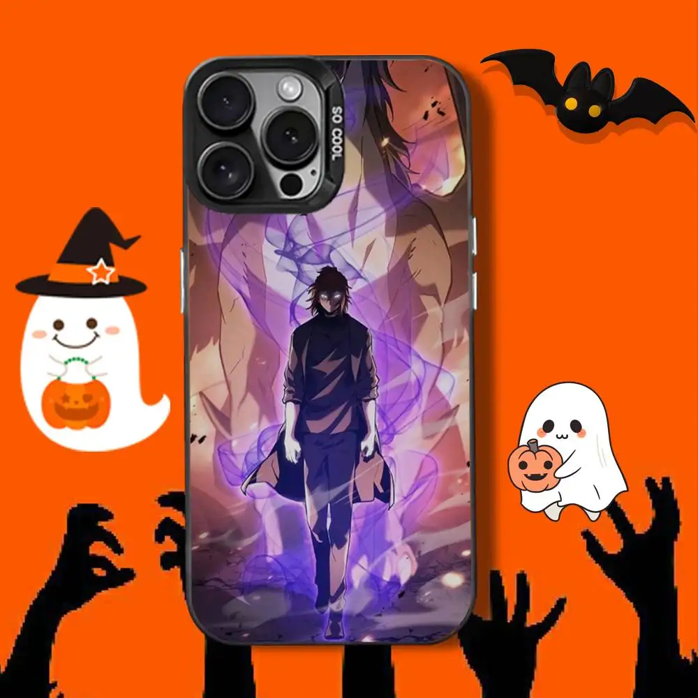 حافظة هاتف The Beginning A-After End-E لهاتف iPhone 16,12,13,17,15,1,11,Mini,Pro,SE,XS,MAX,غطاء سيليكون أسود غير لامع