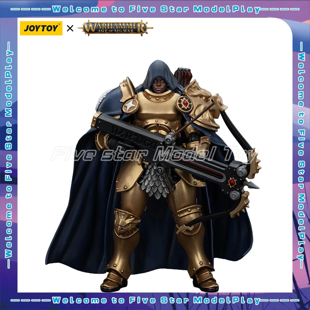

【FS】 JOYTOY Warhammer 40K Stormcast Eternals The Blacktalons Shakana Goldenblade 1/18 Action Figure Model Toys Gifts
