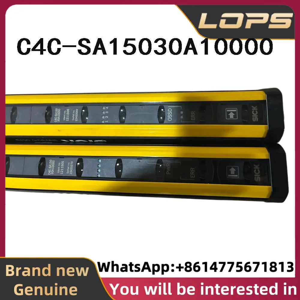 C4C-SA15030A10000 C4C-EA15030A10000 Brand new original SICK safety light curtain 1211505, 1211506, welcome to consult