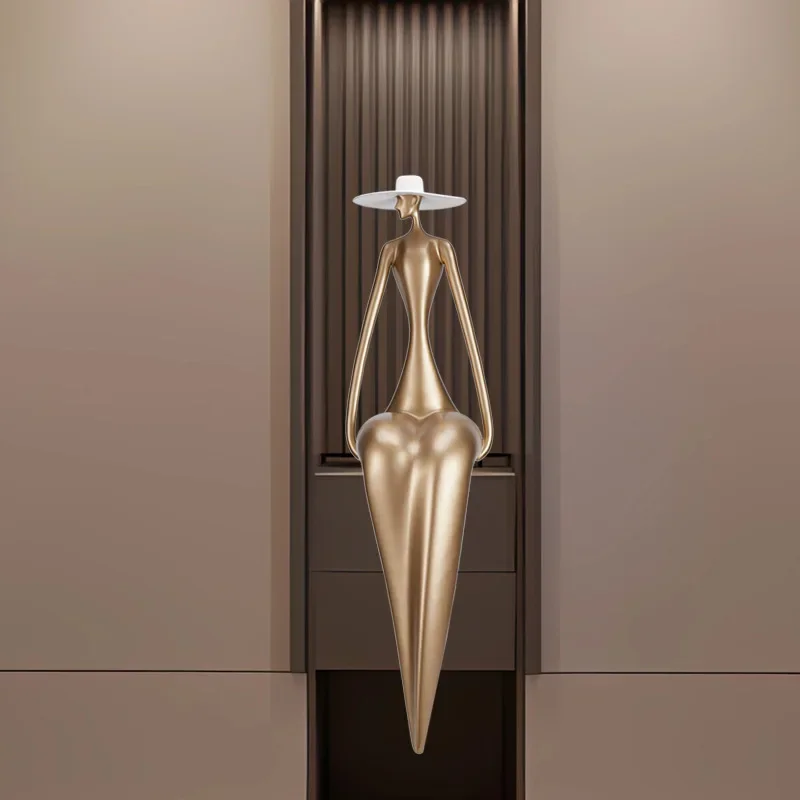 TAO Artistic figures sculpture living room decoration creative entrance hotel lobby pedestrian abstract ornament