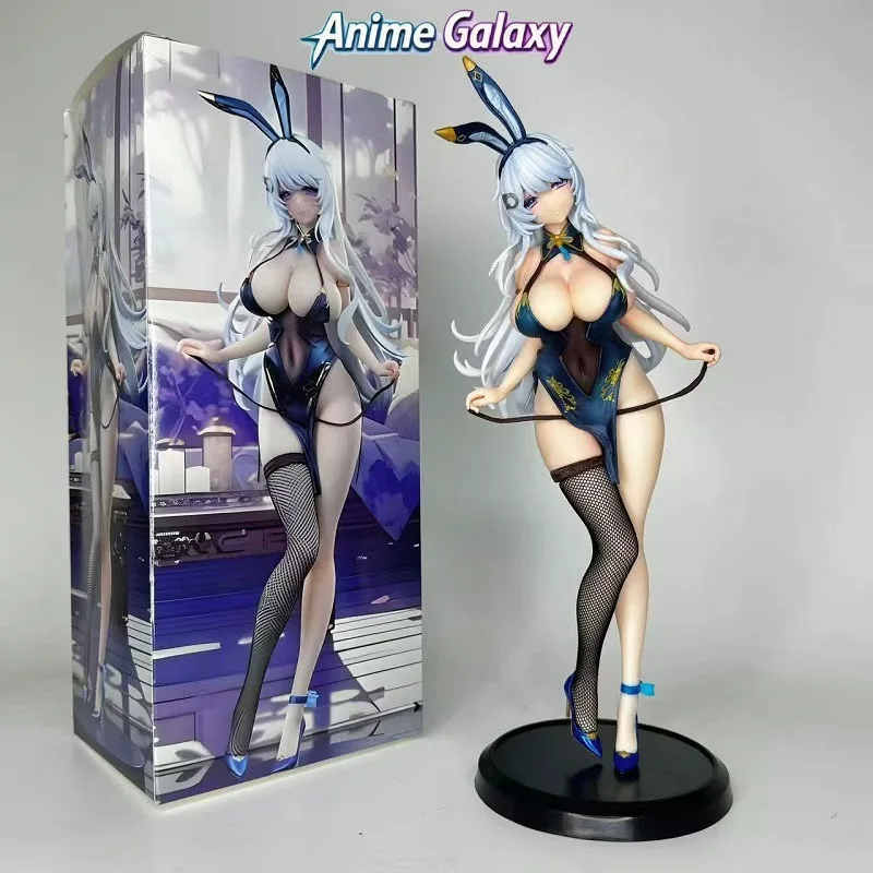 

Коллекционная фигурка Victory Bunny Girl: высококачественная модель аниме-девушки в стоячей позе, милая 2D-фигурка, настольное украшение, декор