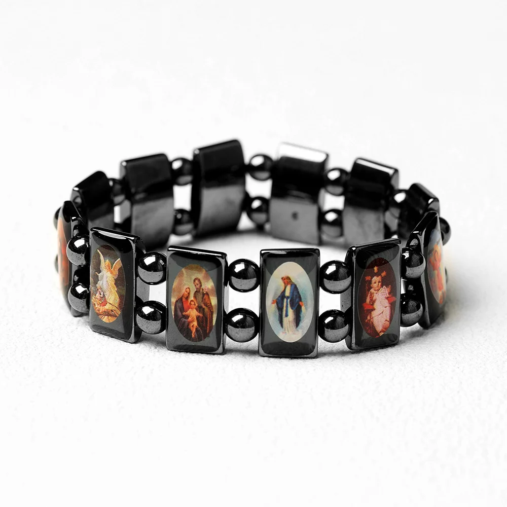 Orthodox Iron Bracelet Catholic Prayer Beads Christ Church Utensils