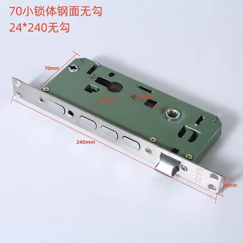 Universal Narrow Security Mortise Door Lock body Size 68*45MM 68*50 MM Mortise door Locks Accessories