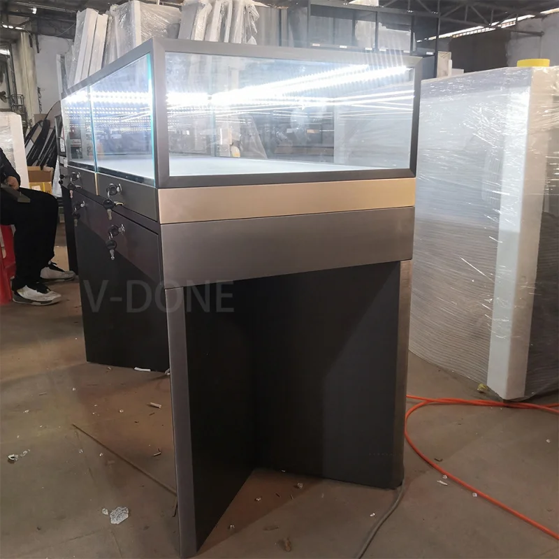 [Customized]used museum display cases acrylic museum display phone display cabinet