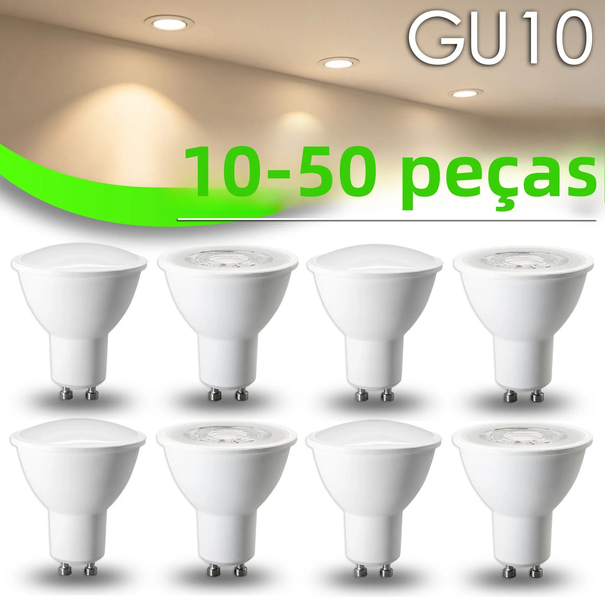 pacote-com-10-50-lampadas-led-gu10-ac100-240v-3w-9w-4000k-luz-natural-substitui-lampada-halogena-de-50w-adequadas-para-lustres