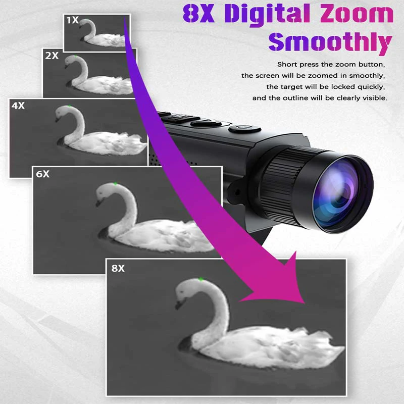 

Handheld Night Vision Sytong XS03 Thermal imager for hunting 384x288 Detector WiFi Connection Outdoor Telescope Infrared Camera