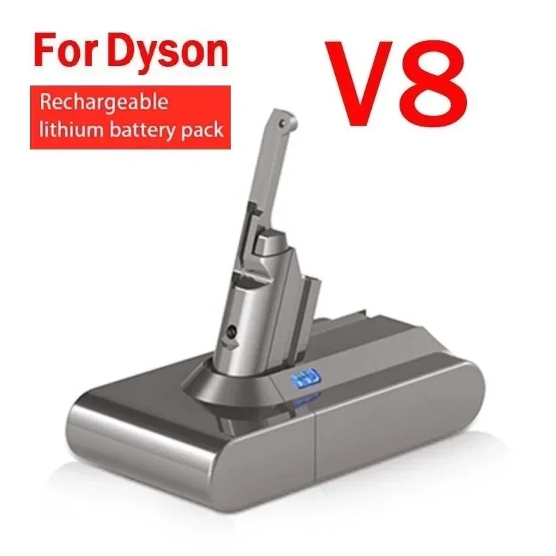 21.6V 6800mAh Replacement Battery for Dyson  V8 Fluffy V8 Animal V8 Absolute Handheld Vacuum Cleaner For Dyson SV10 Battery