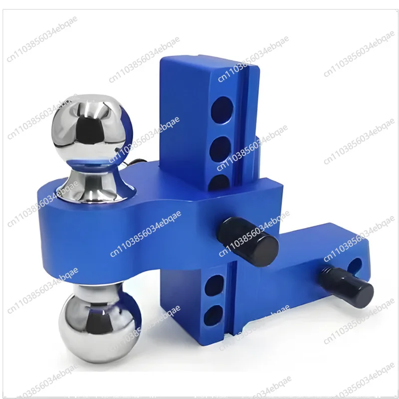 For Double Ball Head Aluminum Alloy Adjustable Trailer Arm 2.5ch-8inch Car Tow Trailer Arm