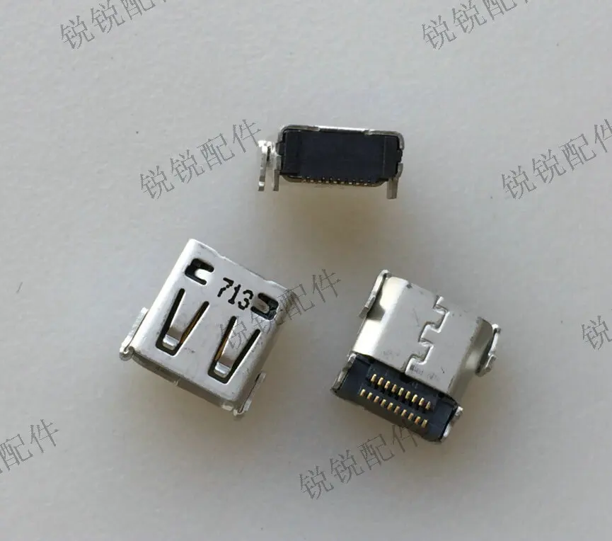For MICRO HDMI high definition female base MINI 19P micro patch tablet high definition transmission socket