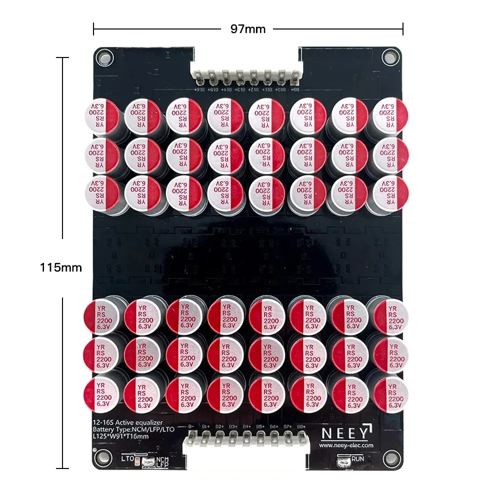التعادل NEEY-Active لمكثف طاقة البطارية ، موازن الخلية ، 12-16S ، LiFePO4 ، Lipo ، lito ، BMS الملحقات
