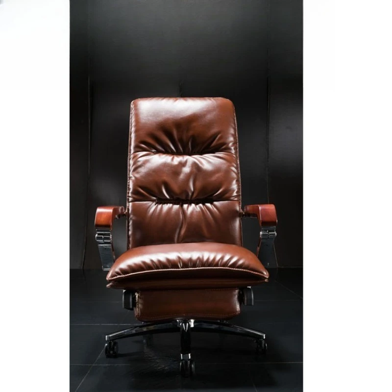 

Reclining boss business to class chair household computer chair office chair comfortable backrest leather