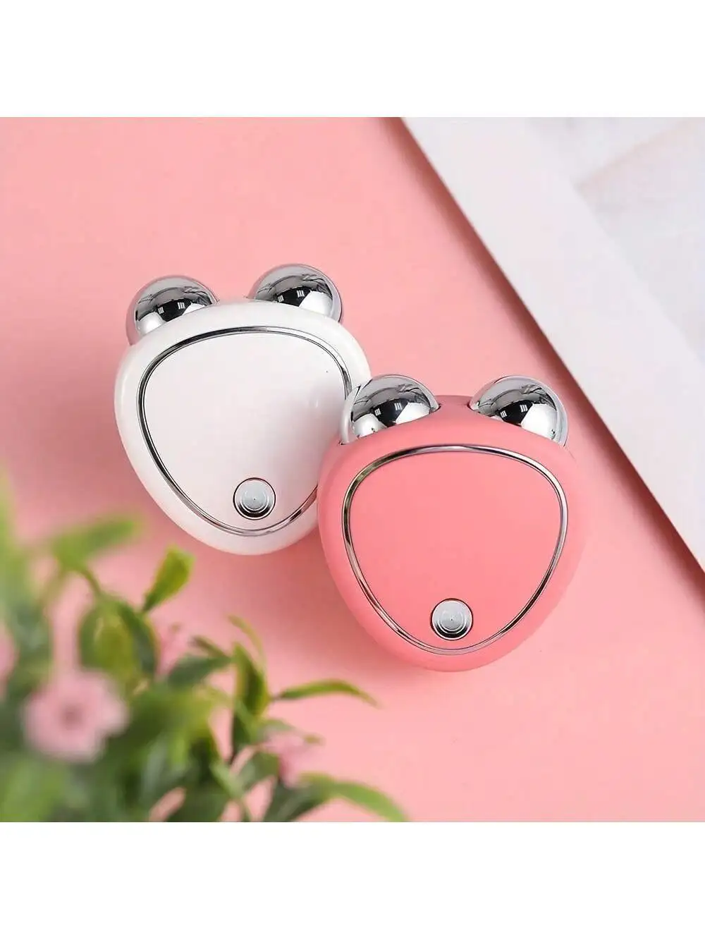 جهاز تدليك الوجه مع بكرات متقدمة لتدليك البشرة اللطيفة