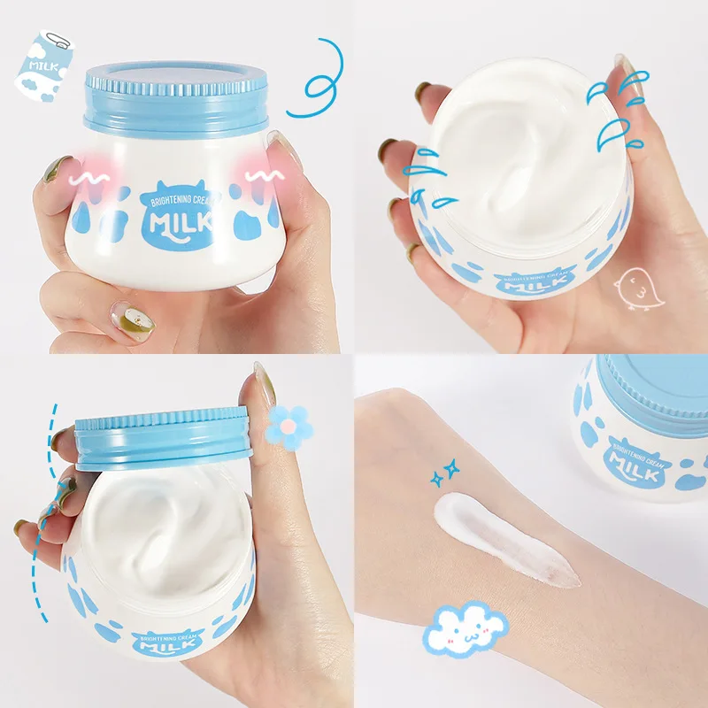 Laikou Milk Suyan Cream Whitening Moisturizing Moisturizing Nourishing Firming Hydrating Cream Facial Gentle & Nourishing Skin - Image 3