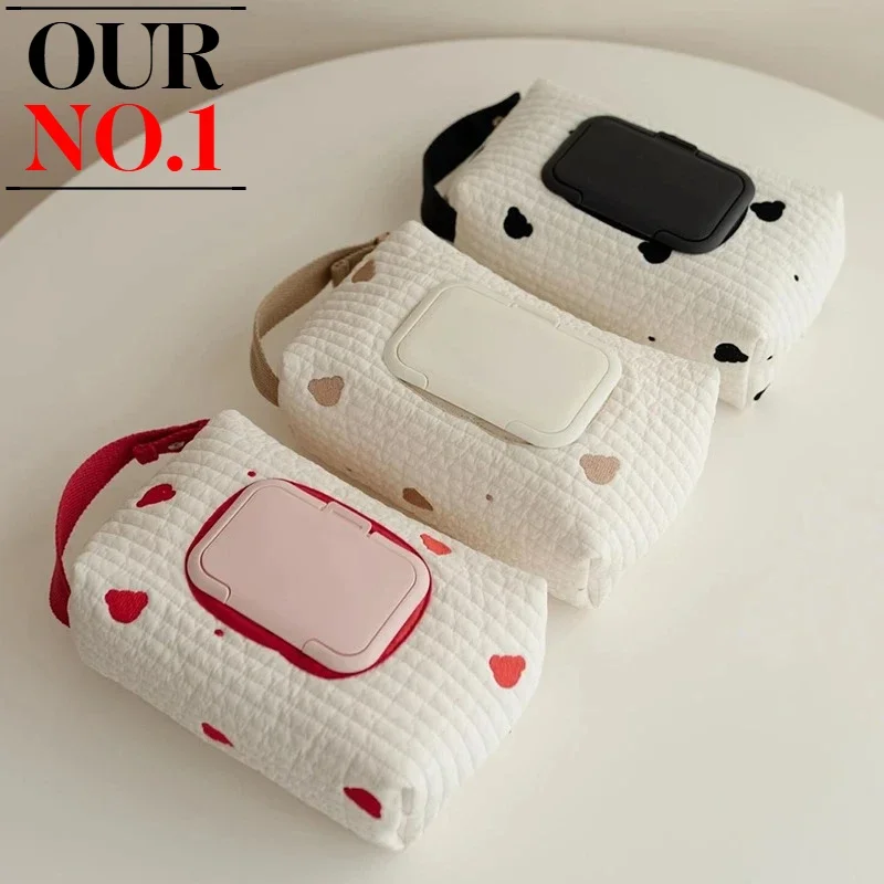 Cartoon Animal Flip Cover Tissue Box Wet Wipes Case Car Hanging Bag Paper Holder Storage Removable Napkin Storage Hanging Box