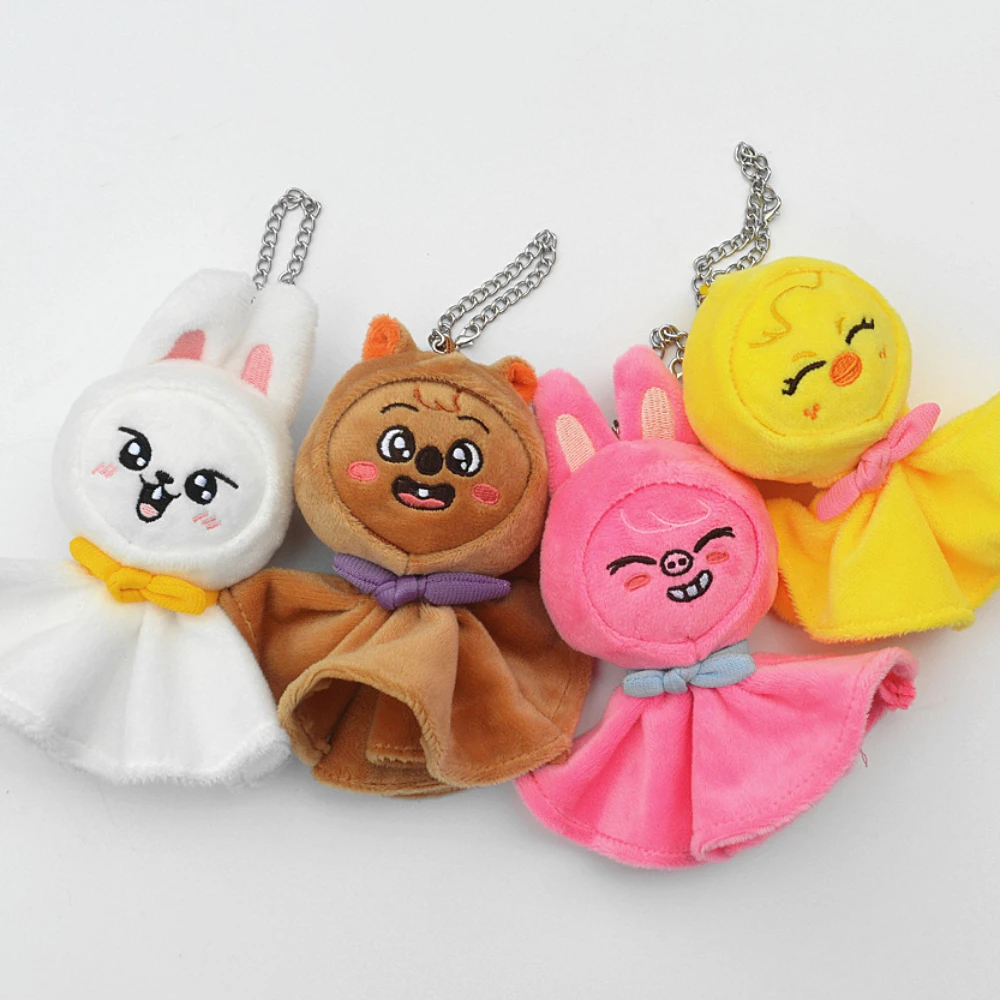 

SKZOO кукольный брелок, плюшевый пенал, плюшевая игрушка Seoul FM Week, плащ, кукла, волшебная школьная детская веер, подарок на день рождения