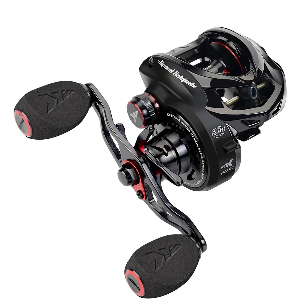 

A hot Speed Demon Elite Baitcasting Fishing Reel 10.5:1 Gear Ratio 10+1 Ball Bearings 8.1KG Max Drag Carbon Fiber Reels