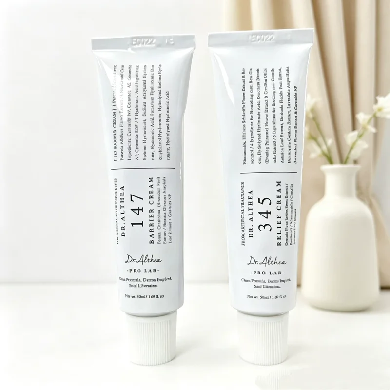 Dr.Althea Relief Cream Address Blemishes Repairing Barrier Moisturizer Improving Acne Marks Nourishing Antioxidant Skin Care