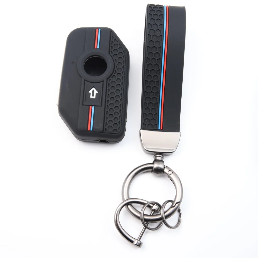 Key Case Cover Skin Holder Shell Fob For BMW Motorcycle F750GS F850GS K1600GT R1200GS LC ADV R1250GS ADV keychain accessories