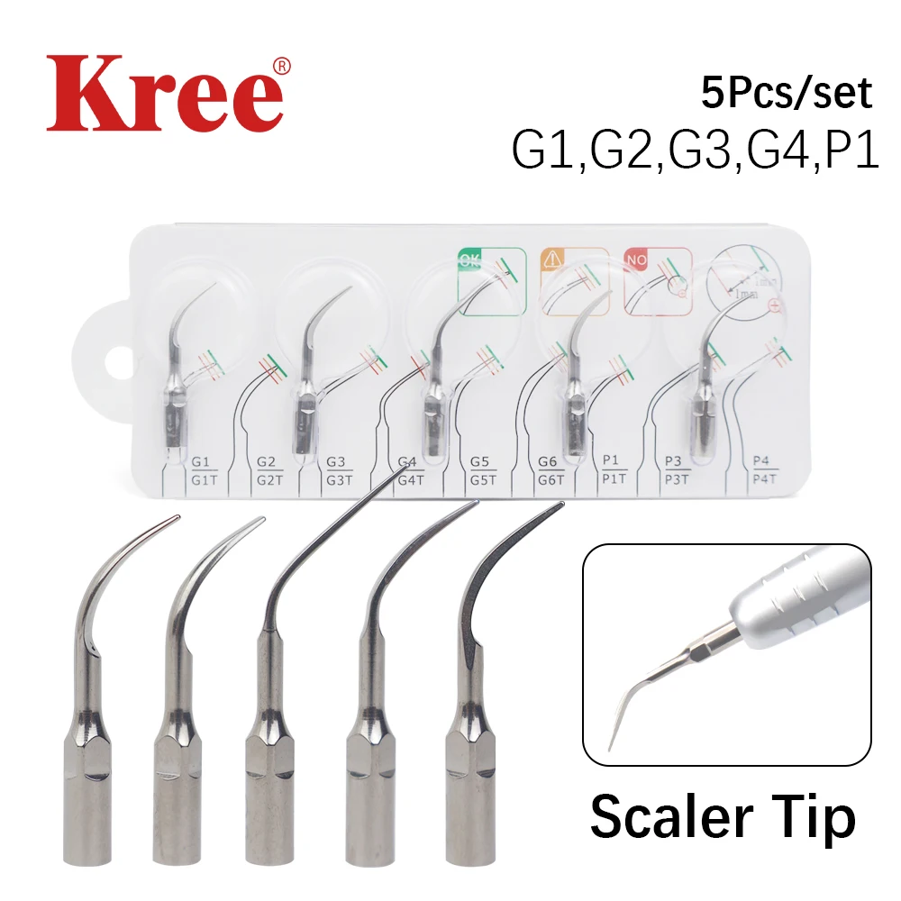 

Hot Sales New Dental Ultrasonic Scaler Tips Scaling Periodontics Fit to E*S & W*ODPECKER Endodontics Endo Perio Scaling