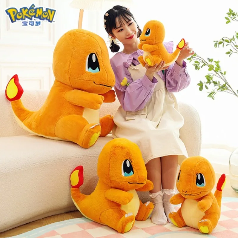 

37-65 см Покемон Чармандер плюшевый мультфильм аниме Peluche Kawaii мягкий орнамент удобная мягкая кукла подушка детская игрушка в подарок