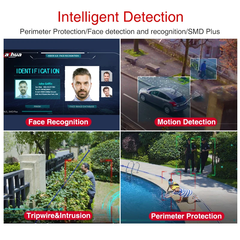 Imagem -04 - Dahua-gravador de Vídeo Inteligente ai Sistema de Câmera Wizsense Reconhecimento Facial Poe Nvr4104-p-ei Nvr41088p-ei Nvr41169p-ei Nvr4116-8p-ei