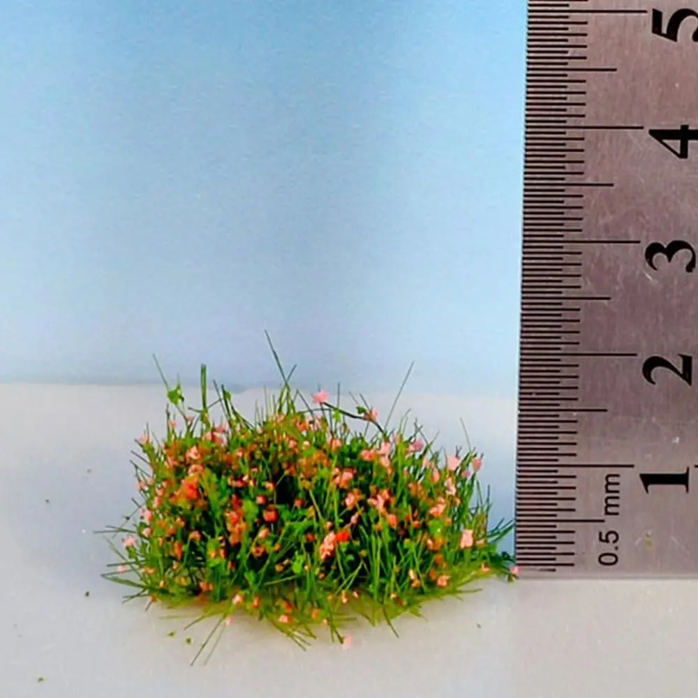 Beautiful Multicolour Grass Tuft Craft DIY Fake Grassland Static Micro Landscape Terrain