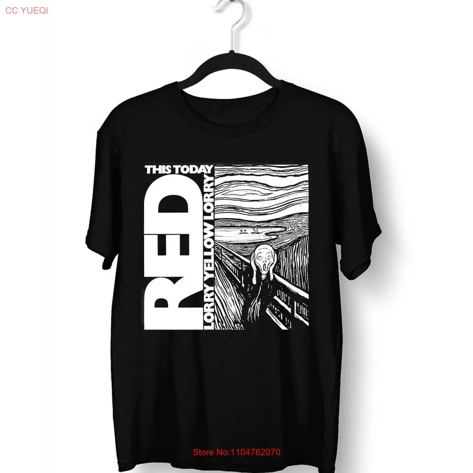 Red Lorry Yellow This Today Album T Shirt Black S 5XL JU656 vintage Washed Soft Versatile fashion graphic Stretched Casual