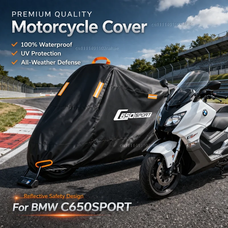 

Чехол для мотоцикла BMW C 2012-2020, водонепроницаемый, из прочного полиэстера, с защитой от УФ-излучения, дождя, пыли и солнца, для улицы