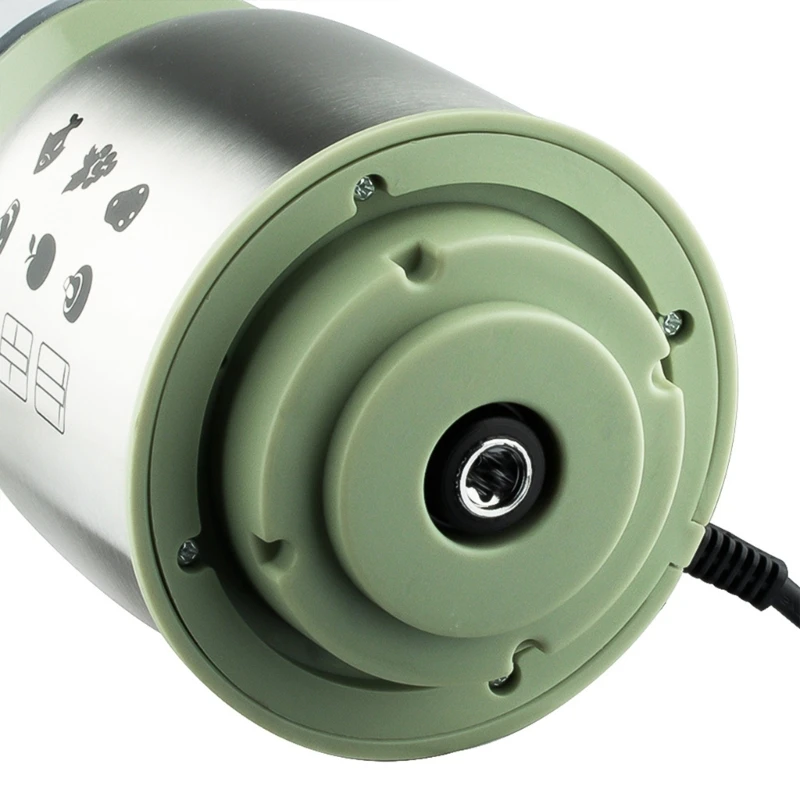 Electric Food Processor Stainless Steel Food Chopper Slicer Machine Kitchen Blender Cutter 1000W Powerful Grinder