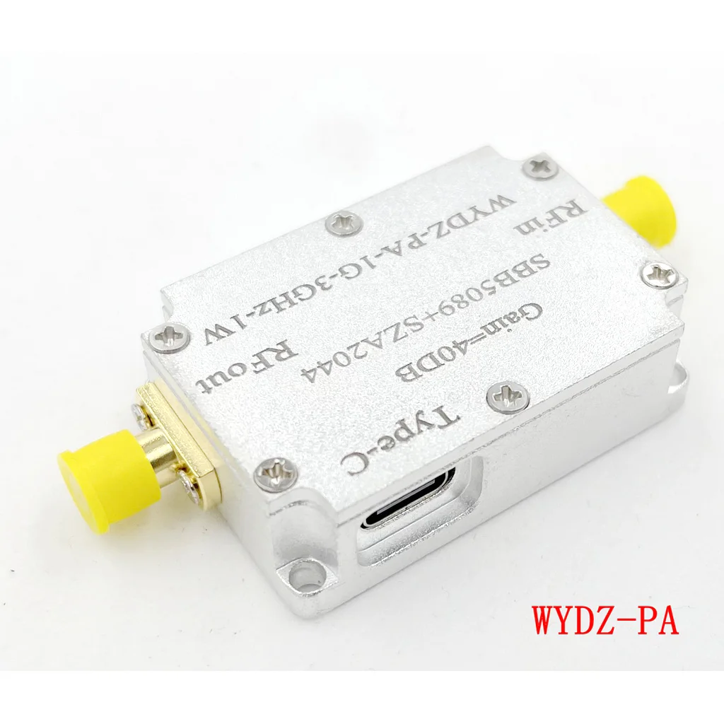 SBB5089 + SZA2044 1G-3Ghz 1W RF Power Amplifier 40dB Gain Super RF2126 FOR For Ham Radio transmitter 1.2G 1.5G GPS 2.4G Wifi