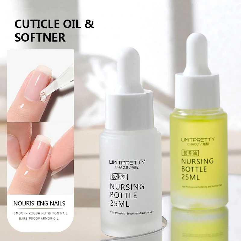 

CHUNSHU Cuticle Oil Nails Care Tools Softner Cuticle Remover Organic Nail Treatment Oil Reparing Nourish Nail Art Manicure 25 ml