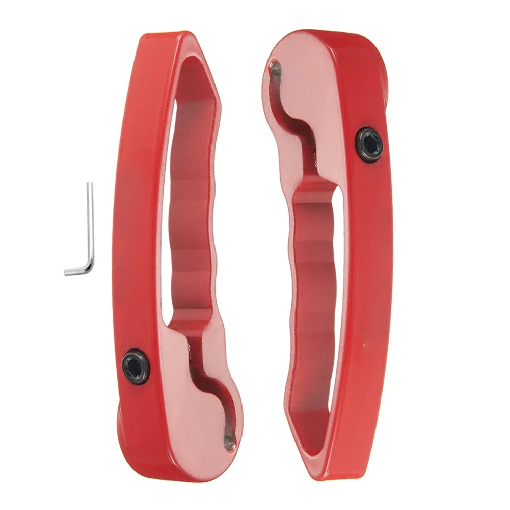 Purple Aluminium Alloy Grips Handlebar Ends Convenient To Carry Long-term Riding Comfort Thumbs Fatigue Reduction