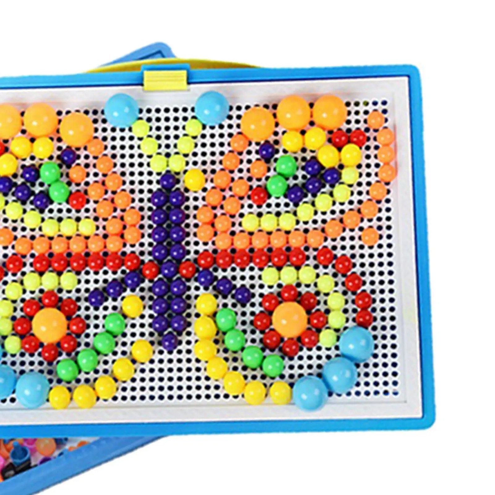 Color Matching Mosaic Pegboard Early Learning Educational Toys for Boys and Girls Stacking Peg Activity Toys