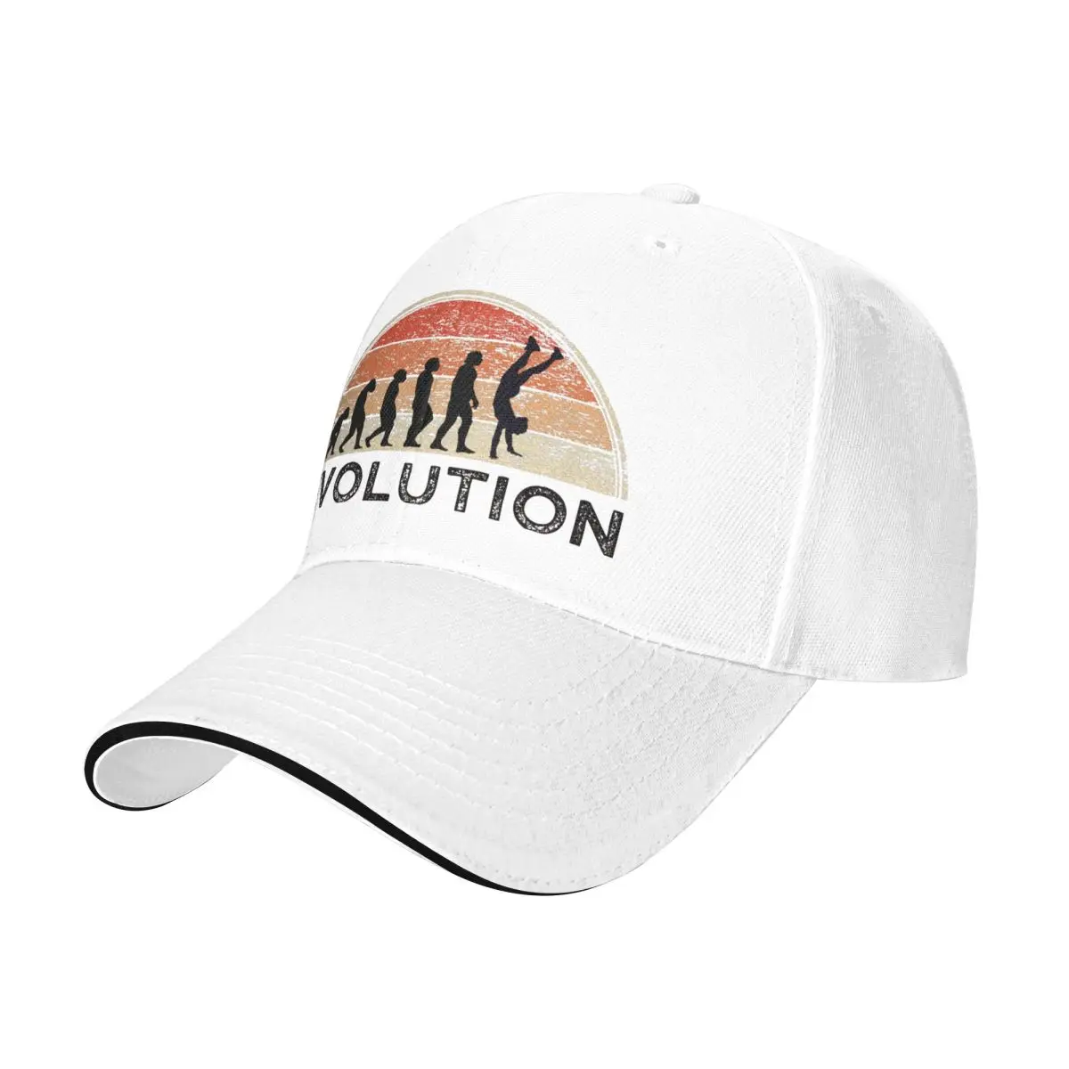 Baseball Caps Streetwear Men's Fashion Fitness Top Evolution Calisthenics Print Vintage Graphic Men Women Outdoor Summer Caps