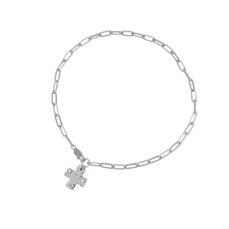 صليب سميك سحر قلادة الصلب المقاوم للصدأ طبقات عتيقة عظم عظم العظم هدية المجوهرات مجموعة 964A #4