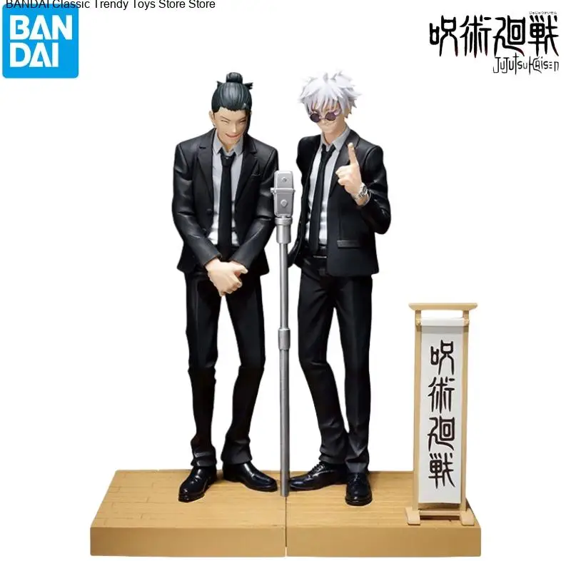 มีสินค้าในสต็อก ตุ๊กตาโมเดล Bandai ของแท้ กล่องใหม่ Jujutsu Kaisen เกโตะ สุงุรุ โกโจ ซาโตรุ ตัวละครอนิเมะ ชุดประกอบโมเดลแอ็คชั่น