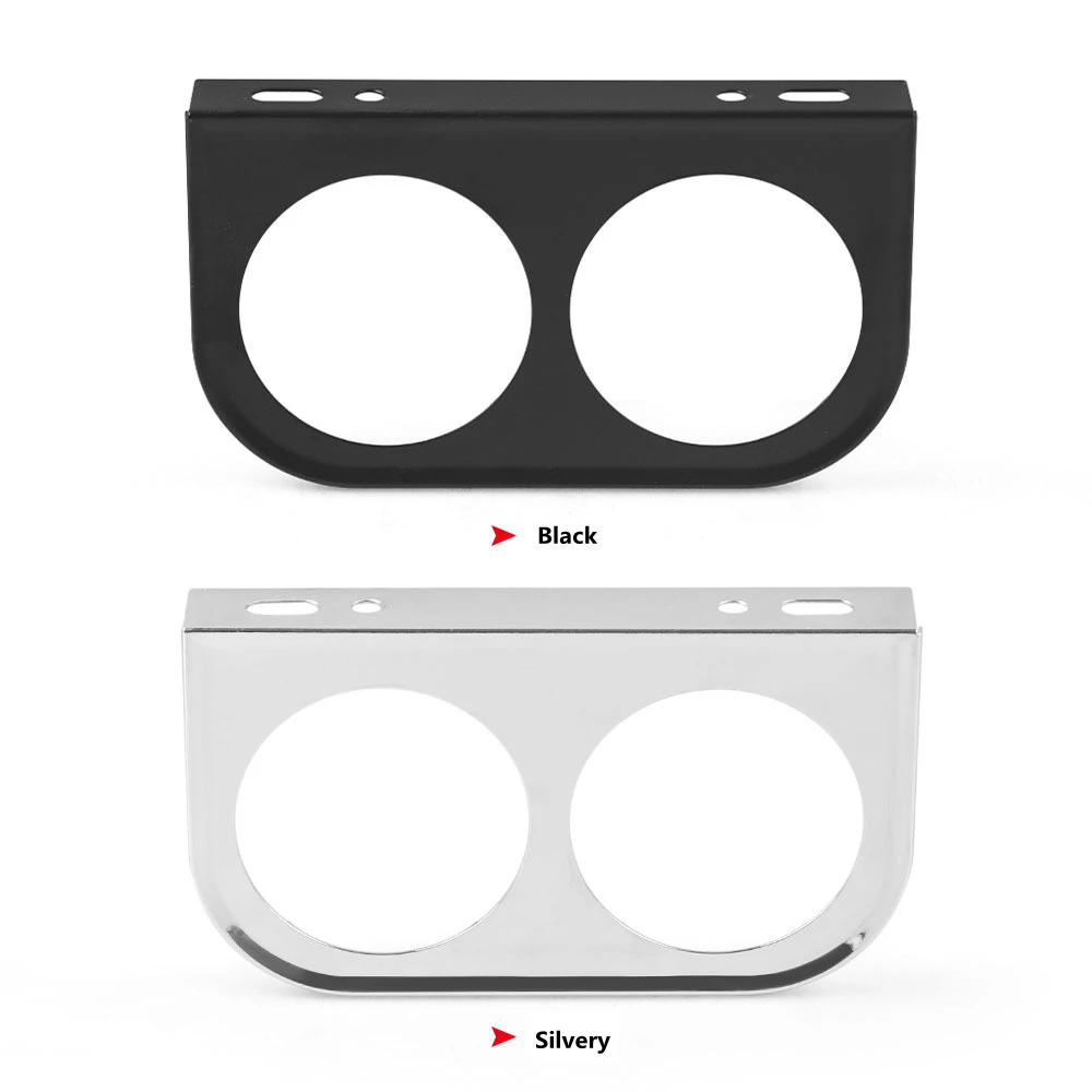 Universal 52mm Dual Gauge Under Dash Mounting Bracket Pod