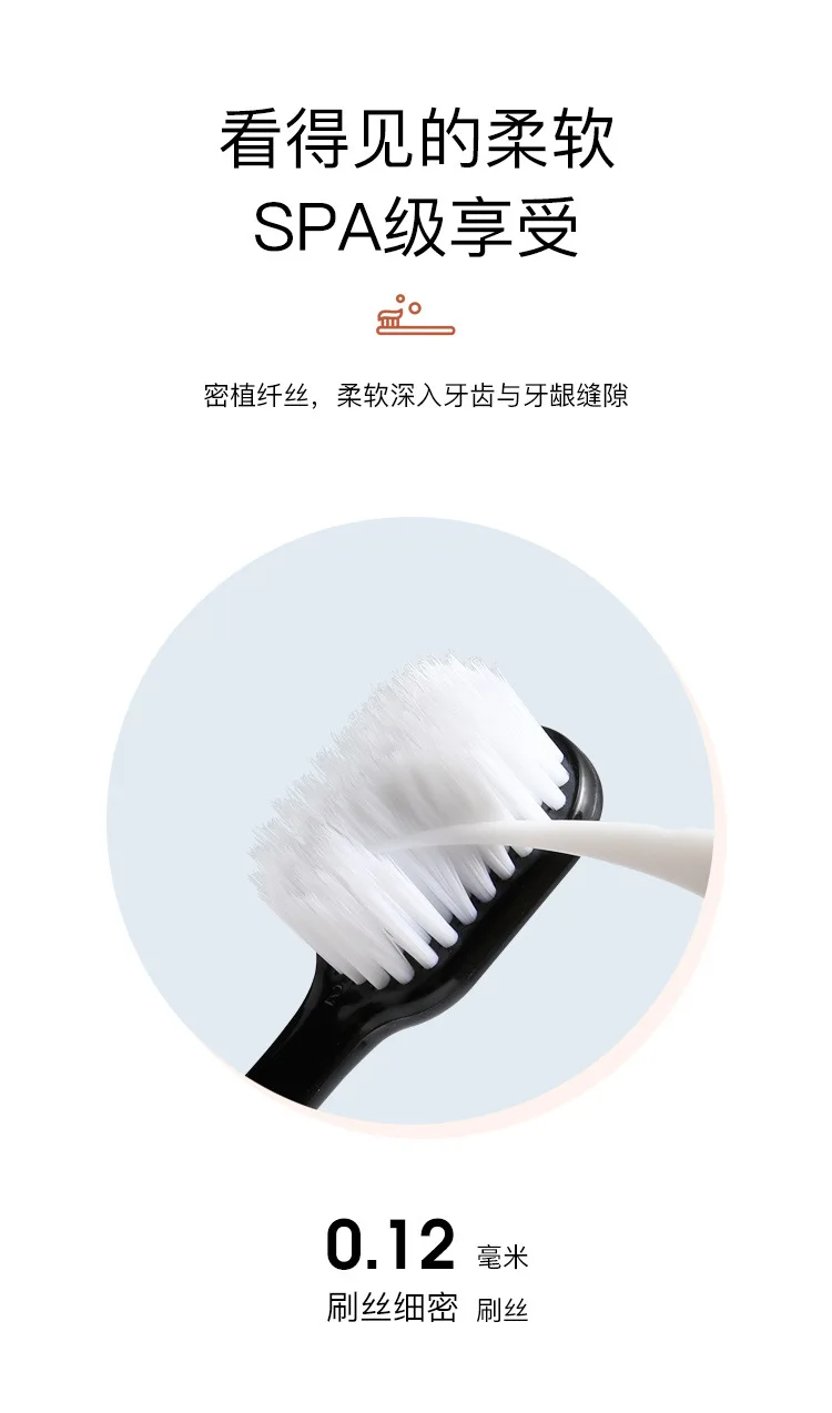 Get six high-end soft-bristled toothbrushes for adults to clean and protect your gums and wide-headed toothbrushes at home.