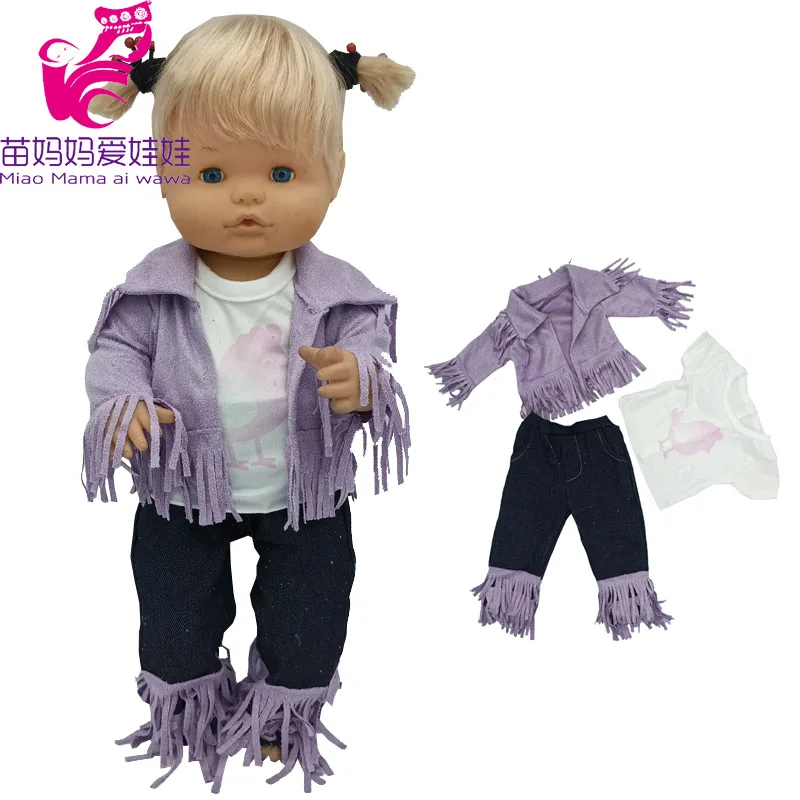 Doll Clothes Sweater Ropa Y Su Hermanita 40 Cm Baby Dolls Clothes Hat Set Child Gift