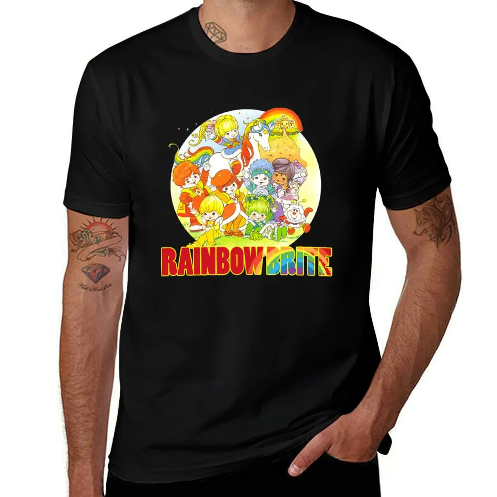 

shirt T-Shirt cotton print man shirt t custom t RainBowzz shirt t man RainBowzz Briteez designer