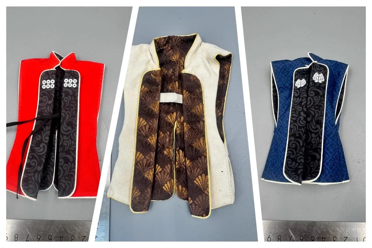 

Snail In Stock 1/6 COOMODEL Samurai Sanada Yukimura Formation Feather Weaving Vest Fit 12" Action Figure Body Model DIY Toy