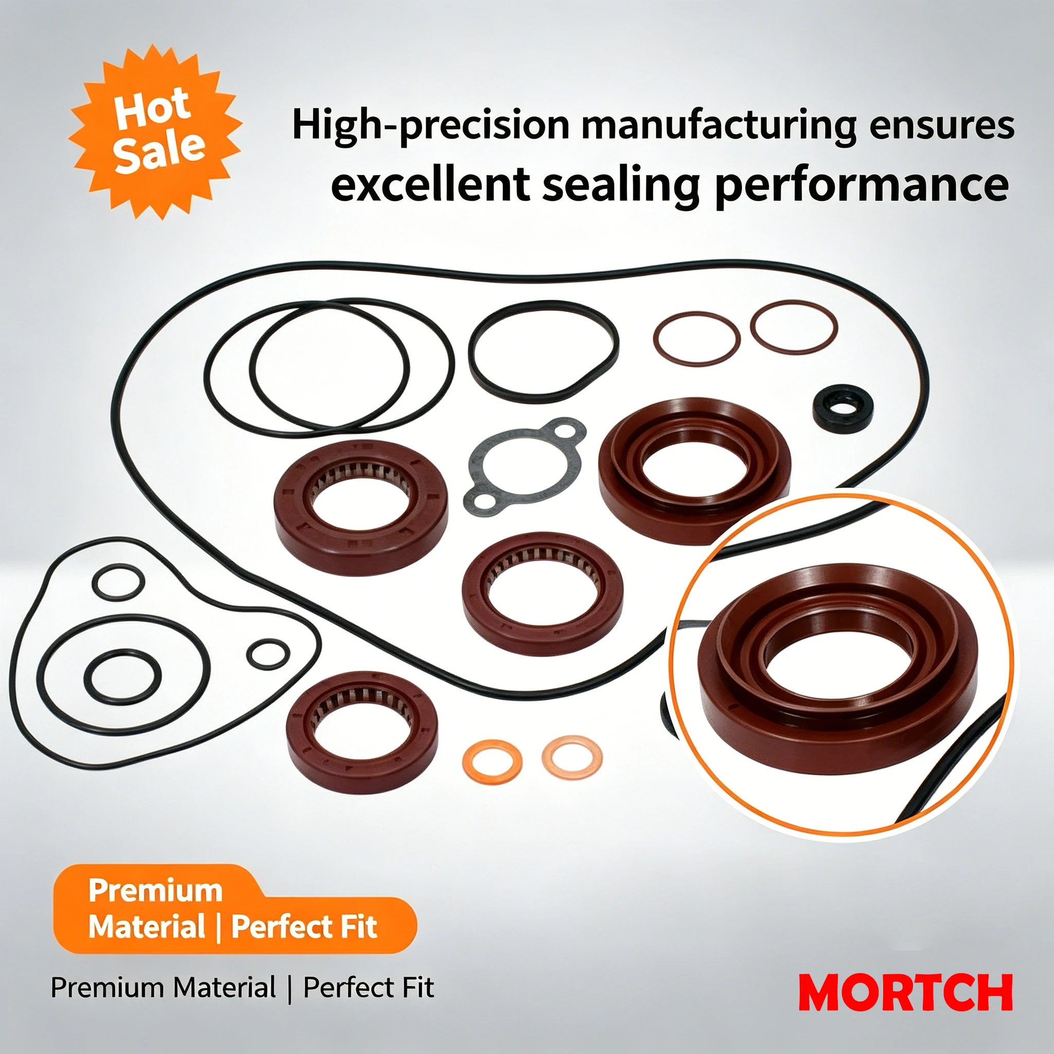 Engine Oil Seal O-Ring Kit 0GS0-0000A1 For CF Moto 400 500 550 600cc ATV UTV SSV CForce ZForce UForce 550EX
