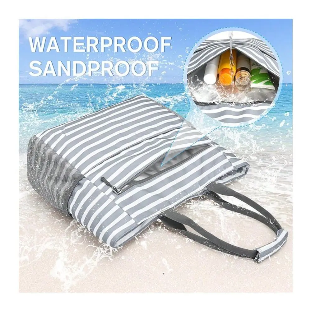 Waterproof Foldable Beach Tote Bag Image 3