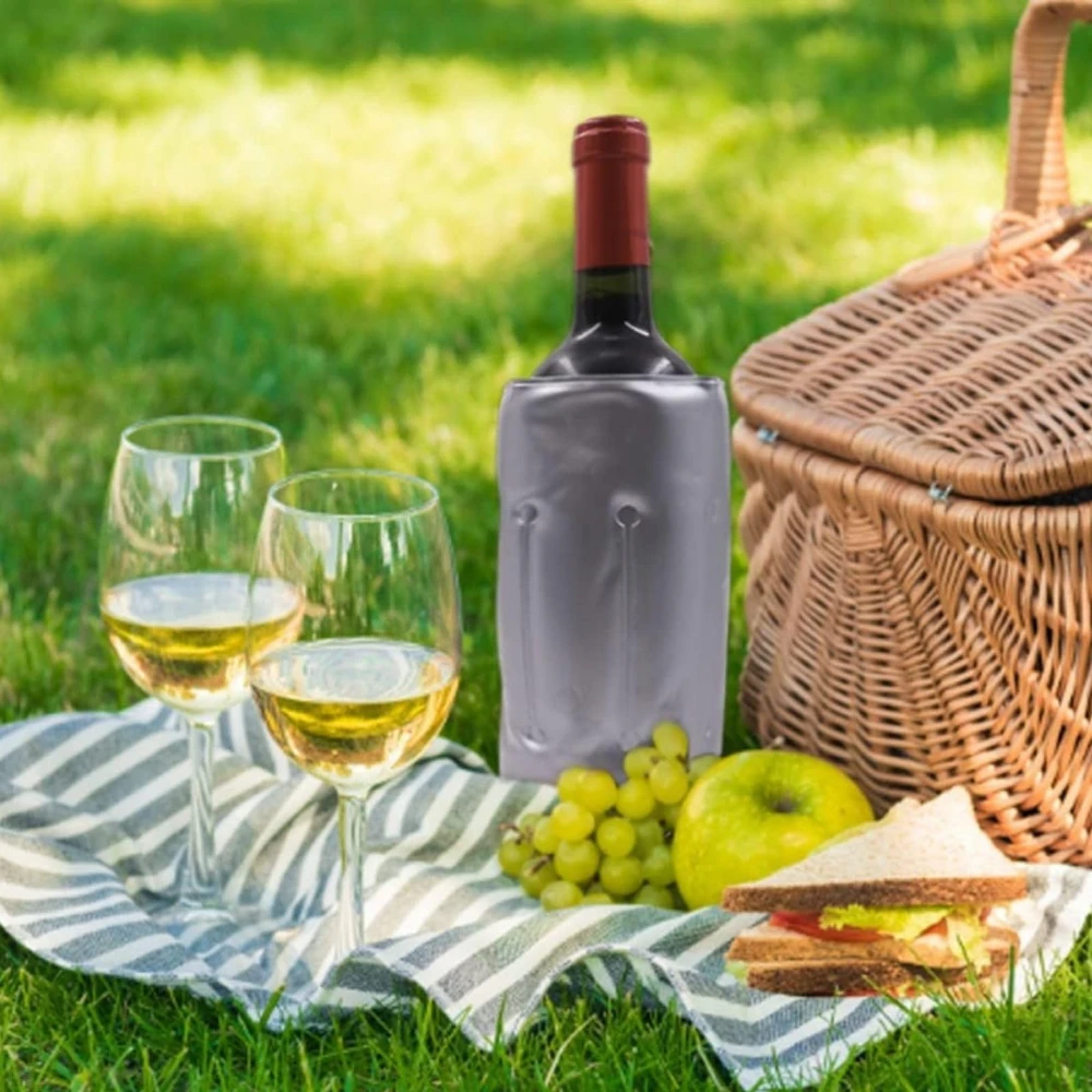 Wine Chiller Sleeve - Resfriador Rápido de Garrafas de Vinho