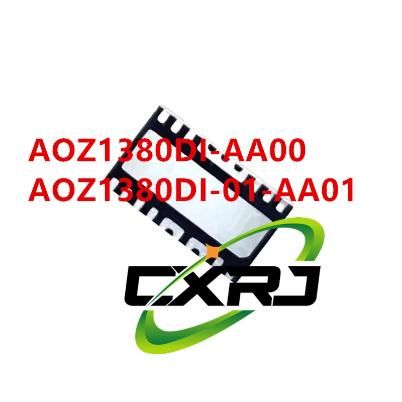 (2-5piece) AOZ1380DI printing silk AA00   AOZ1380DI-01 printing silk AA01 QFN In Stock
