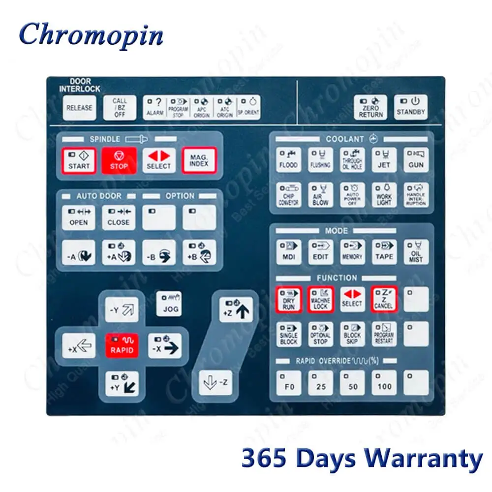 

VX-400 VX-500 HI V50D HIV50D Membrane Film Foil Switch Keypad for VX400 VX500 HI-V50D HIV50D Membrane Film