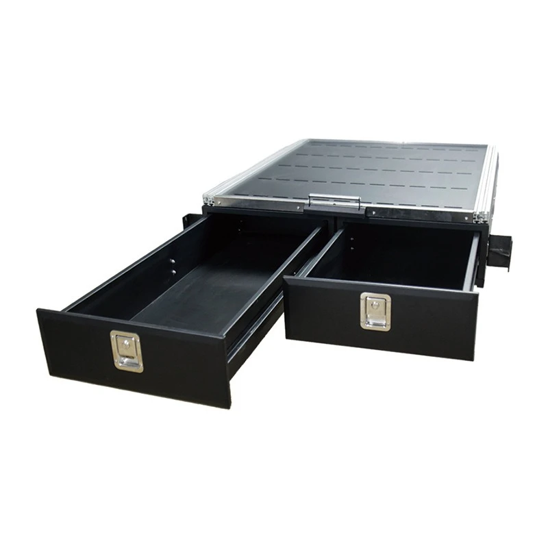 

High cover, drawer single layer double with tray, trunk pickup truck