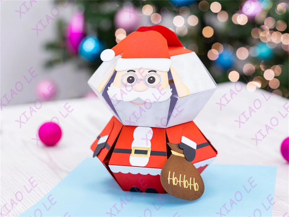Christmas Candy Snowflakes Metal Cutting Dies Stamps For DIY Scrapbooking Decorative Embossing Handcraft Die Cutting Template